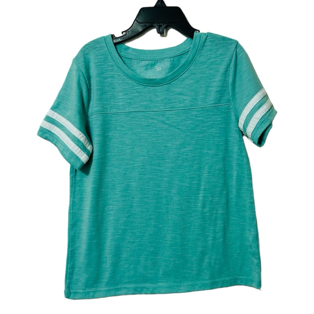 SO Varsity T-Shirt Short Sleeve Shirt Size 7
